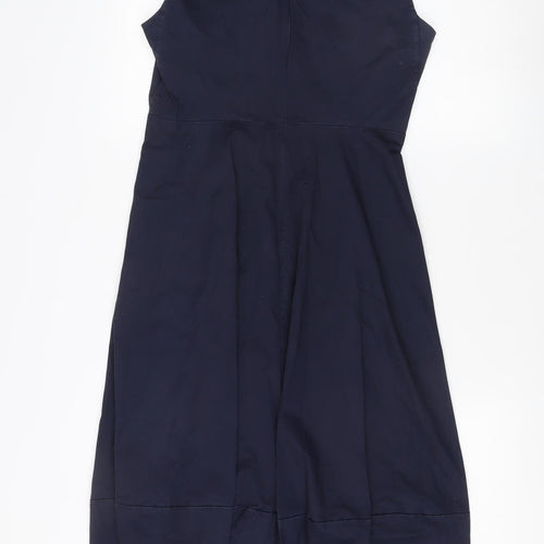 COS Women's Blue Shift Dress Size 10