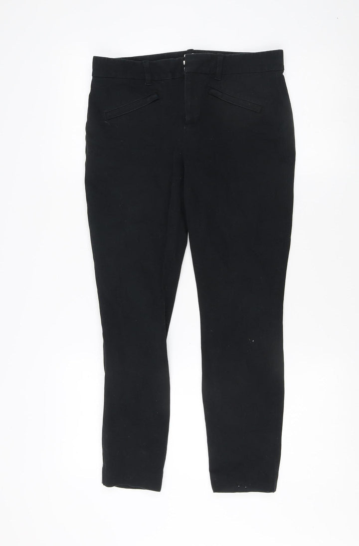 Gap Women's Black Ankle Skinny Trousers Size 4