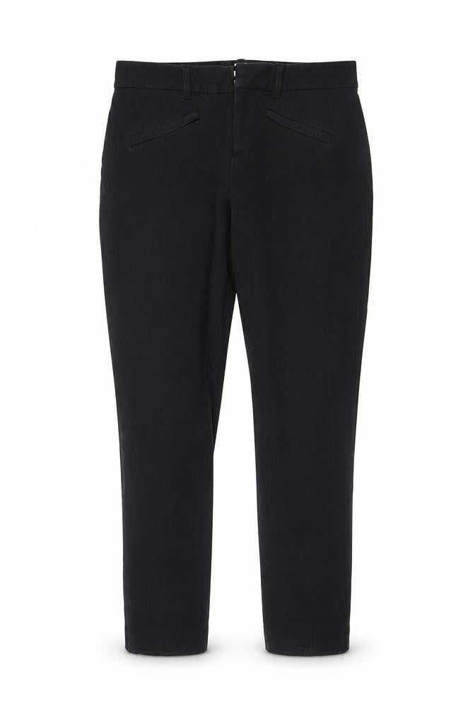 Front view of Gap Women's Black Ankle Skinny Trousers, size 4