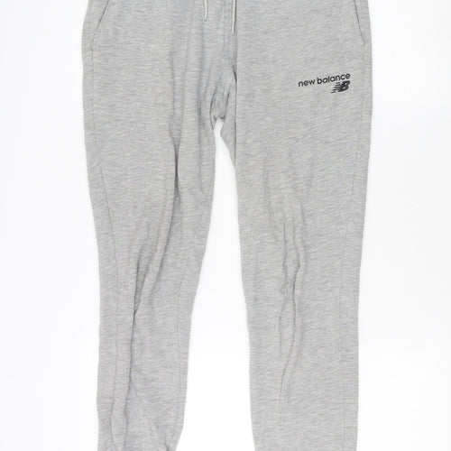 New Balance Men's Grey Jogger Tracksuit Pants Size S