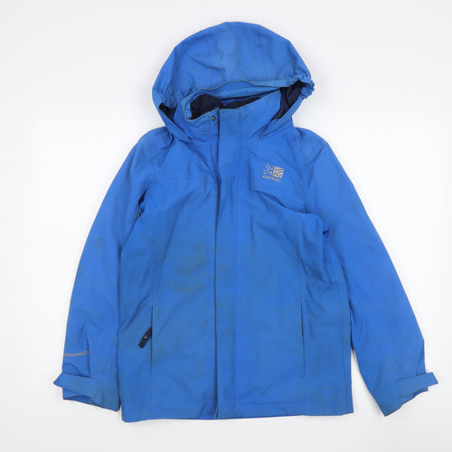 Karrimor Boys Blue Waterproof Rain Coat 13 Years