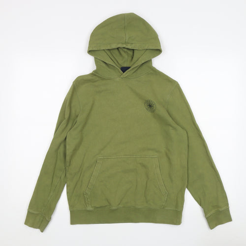 Barbour Green Unisex 2XL Pullover Hoodie, Casual Comfort