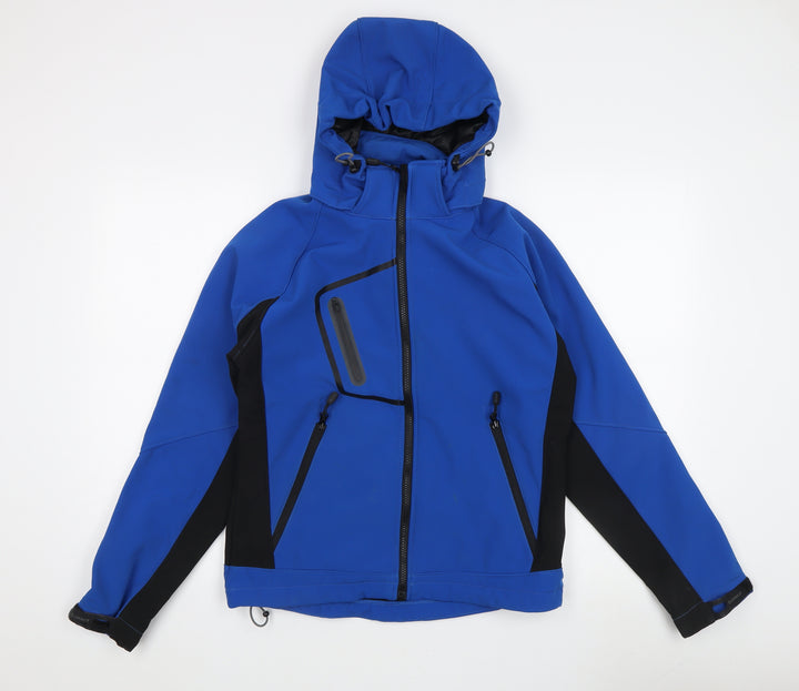 Acode Men's Blue Softshell Jacket Size M