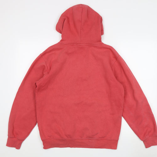 Nicce Unisex Red Hoodie - S, Drawstring Pullover