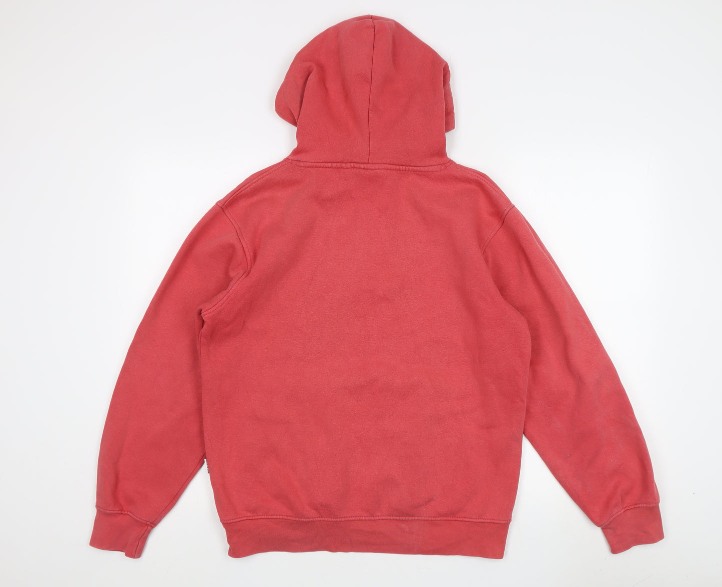 Nicce Unisex Red Hoodie - S, Drawstring Pullover