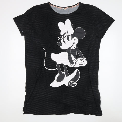 Disney Women’s Black Minnie T-Shirt Size 18