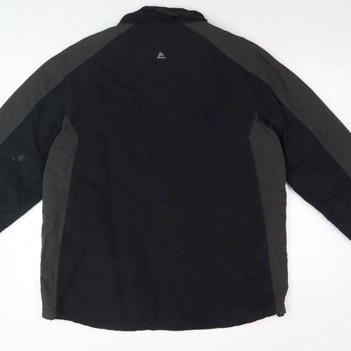 One Valley Men's Black L Nylon Outdoor Jacket