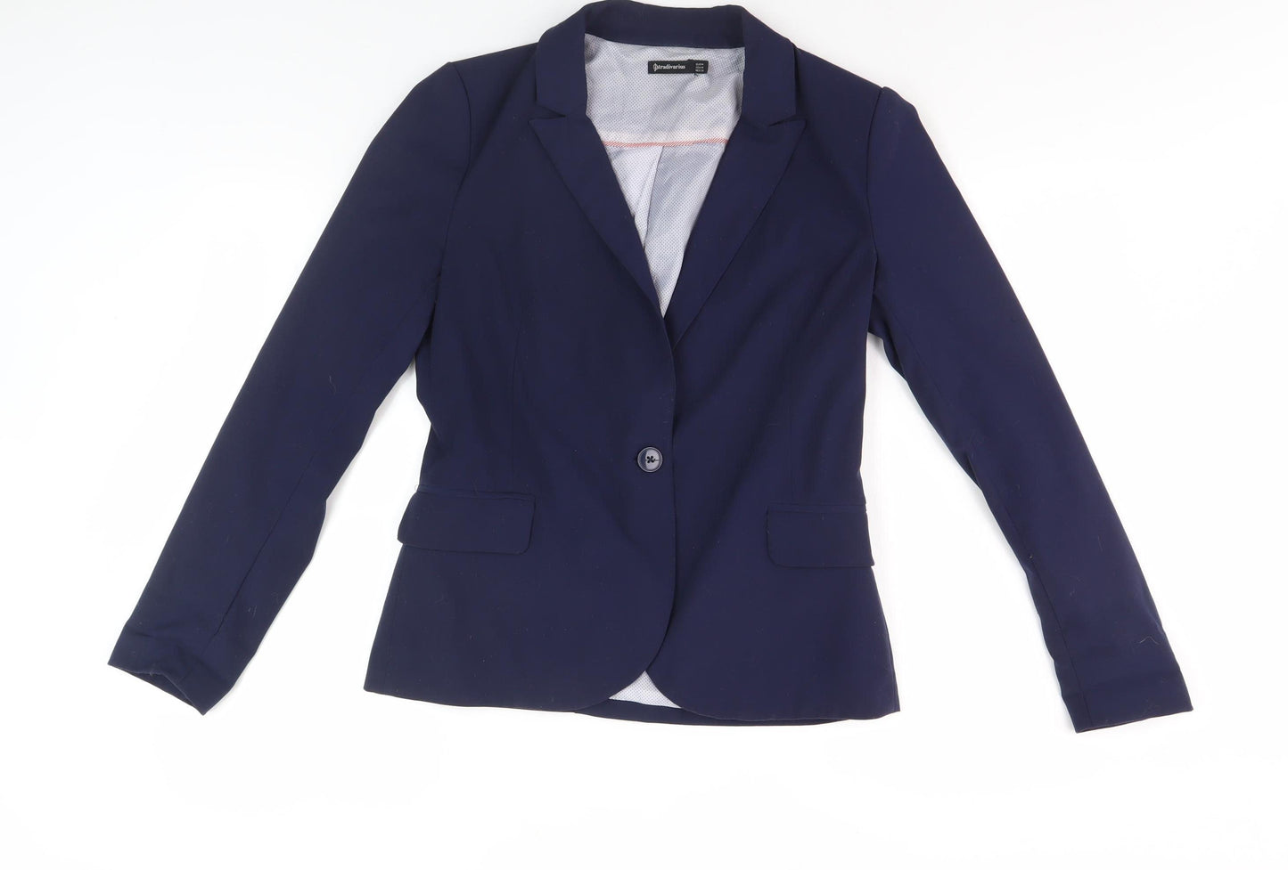 Stradivarius Women's Blue Blazer Size 12 Business Casual