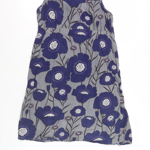 White Stuff Women's Floral Shift Dress Multicoloured Size 12