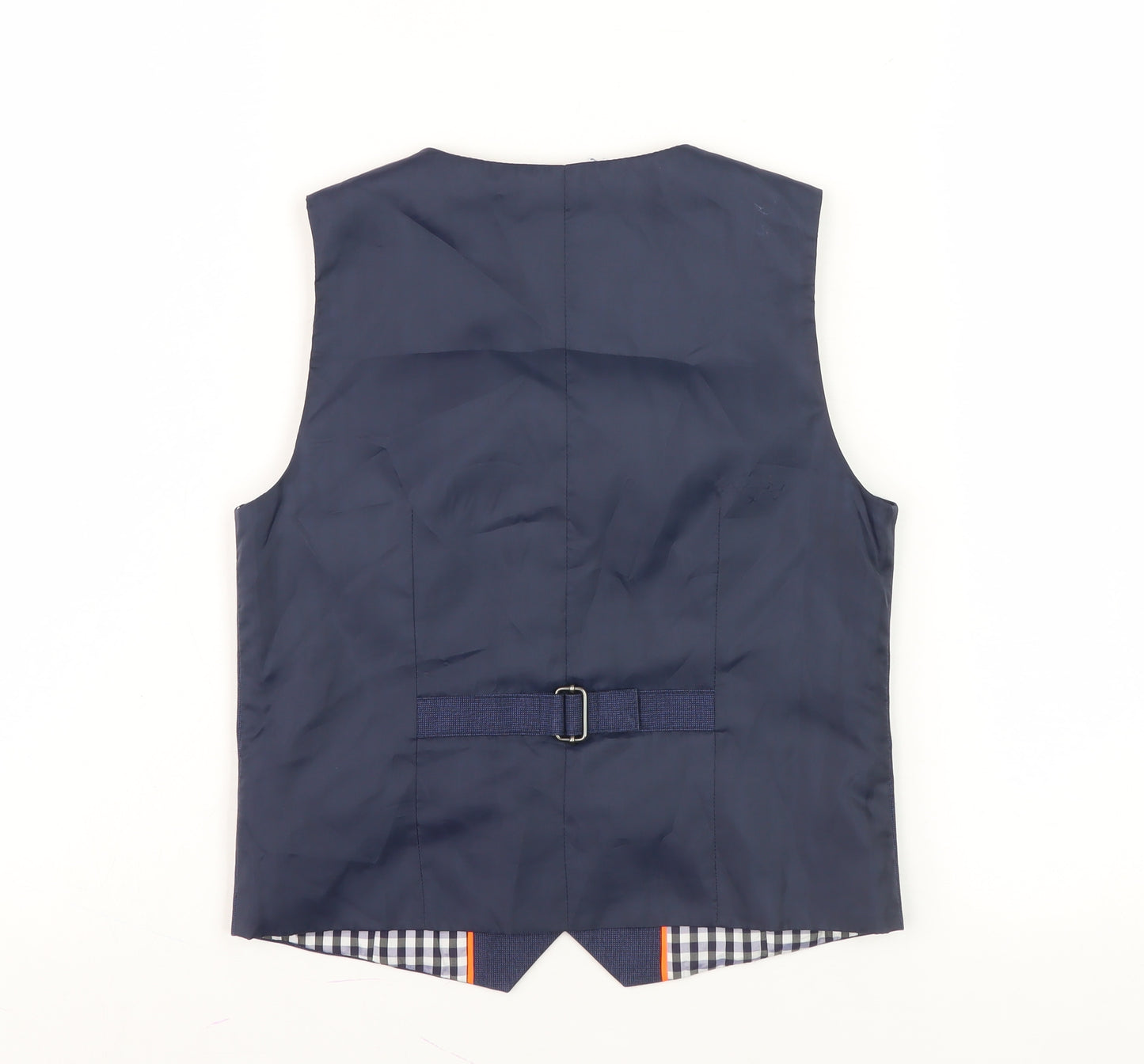 Next Boys Blue Waistcoat Size 5-6, Stylish Formal Wear
