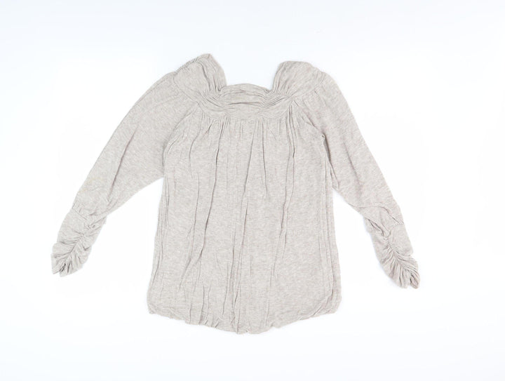 Phase Eight Women's Beige Blouse Medium Viscose Blend
