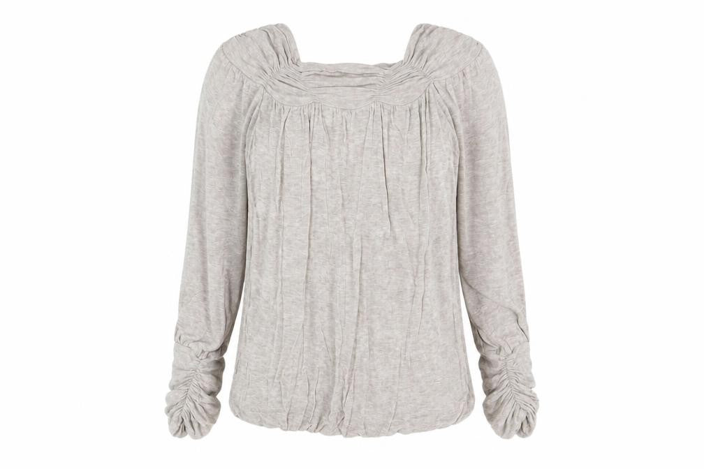 Front view of Phase Eight Women's Beige Blouse Medium Viscose Blend