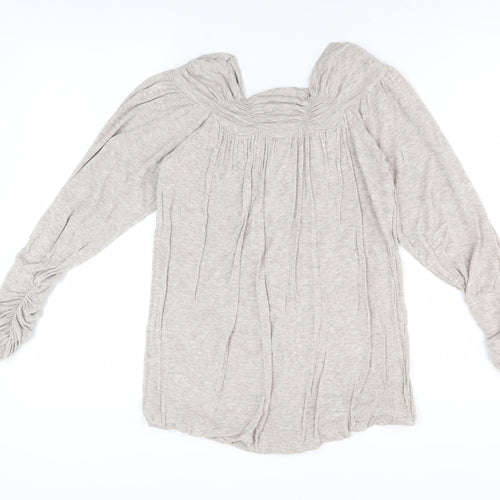 Phase Eight Women's Beige Blouse Medium Viscose Blend