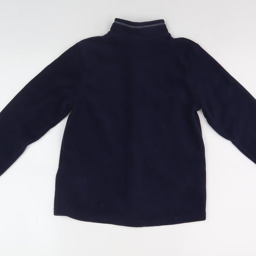 Decathlon Boys Blue Fleece 1/2 Zip Sweatshirt, 9-10 Years
