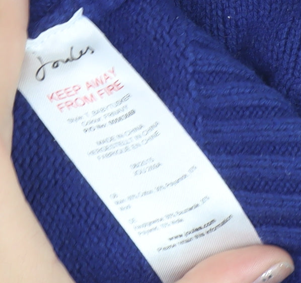 Joules Boys Blue Animal Christmas Pullover Jumper, 4-5 Years