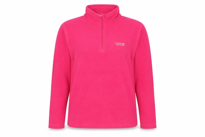 Regatta Women's Pink Zip Sweatshirt Size 12 Fleece