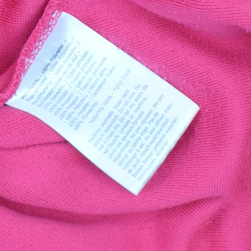 Regatta Women's Pink Zip Sweatshirt Size 12 Fleece