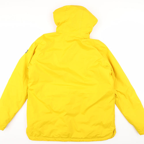 Regatta Women's Yellow Rain Coat Size 14 Hooded Waterproof