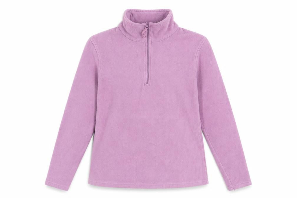Front view of Mountain Warehouse Women's Purple Fleece Jacket M