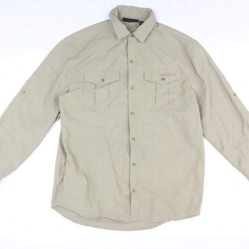 Peter Storm Men's Beige L Button-Up Casual Shirt
