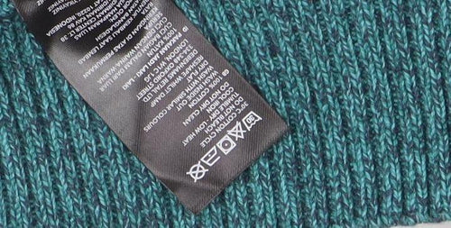 Maine Men's Green V-Neck Pullover Jumper, L