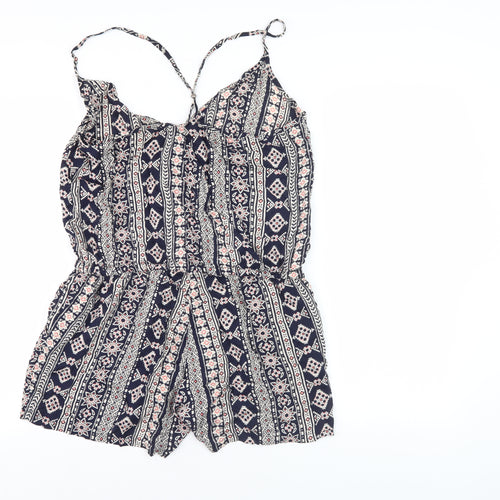 Monsoon Women's Multicoloured M Geometric Playsuit