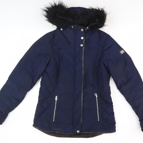 Regatta Women's Blue Puffer Jacket Size 12