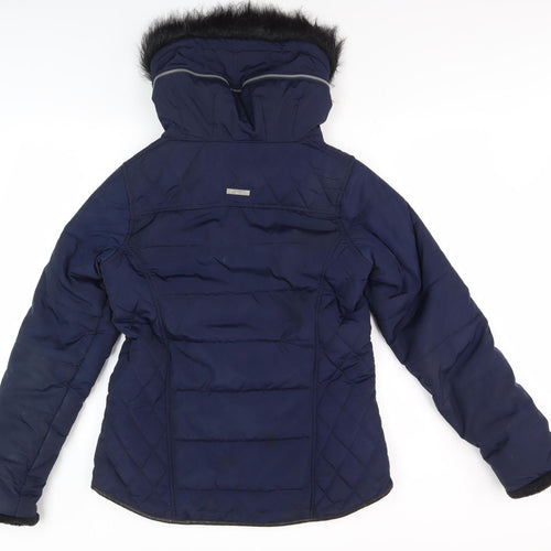 Regatta Women's Blue Puffer Jacket Size 12