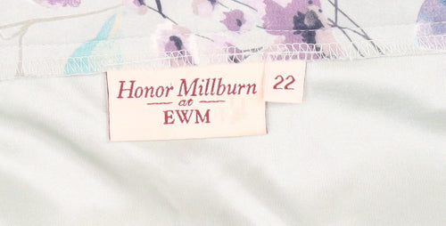 Honor Millburn Floral A-Line Women's Skirt Size 22