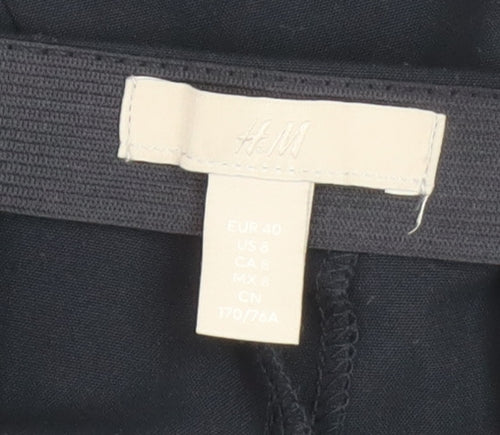 H&M Women's Black Trousers Size 12