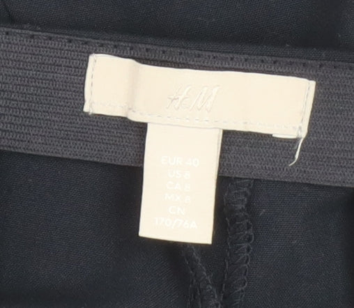 H&M Women's Black Trousers Size 12