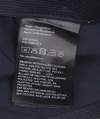 H&M Women's Black Trousers Size 12