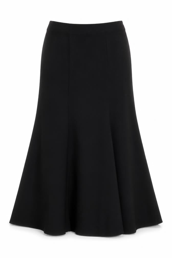 Front view of Laura Ashley Women's Black Skirt, size 8