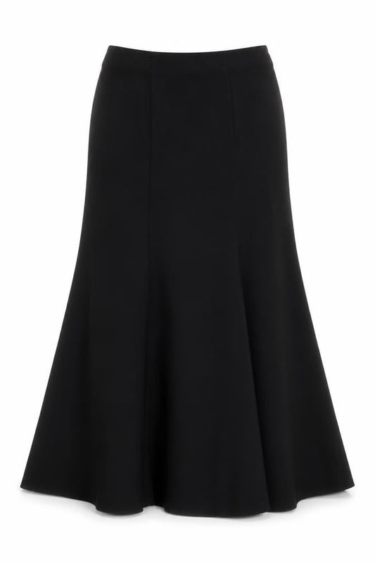 Front view of Laura Ashley Women's Black Skirt, size 8