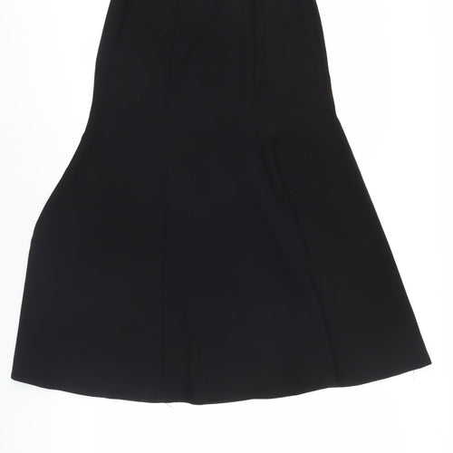 Laura Ashley Women's Black Skirt Size 8