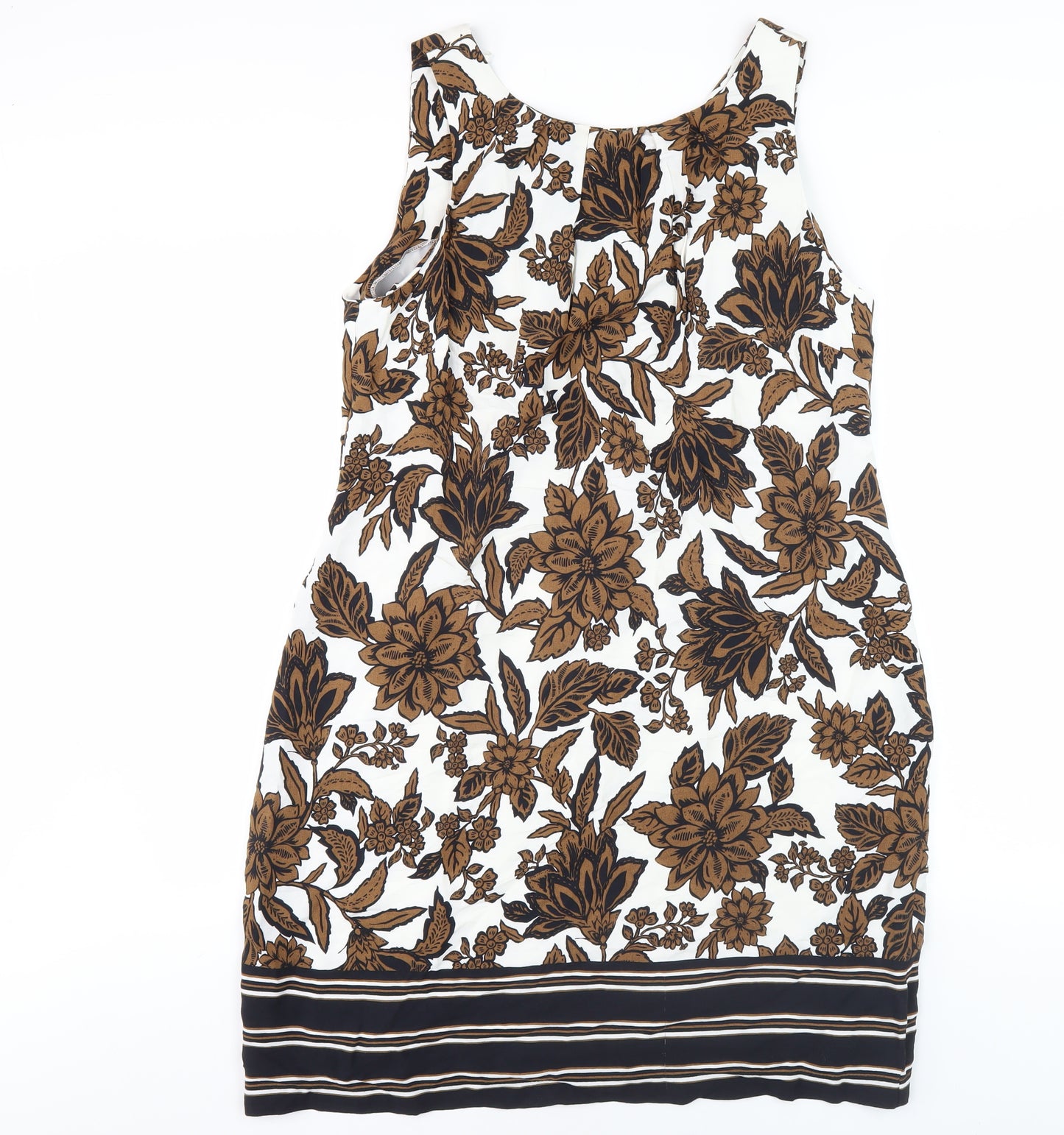 Roman Women's Floral Multicoloured Dress, Size 12