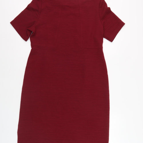 White Stuff Women's Red Shift Dress Size 12