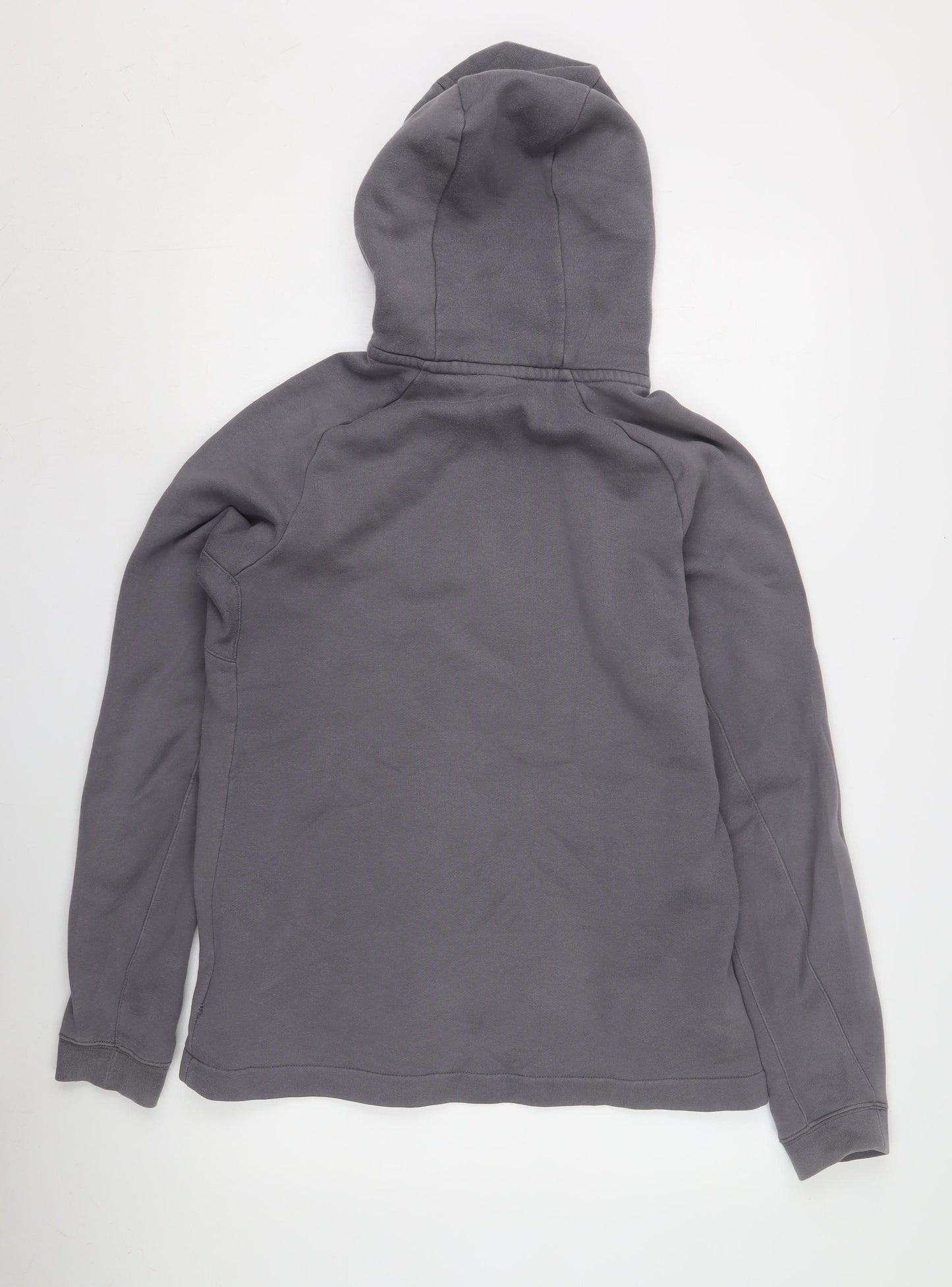 Nike Men's Grey M Hoodie 1/4 Zip with Logo