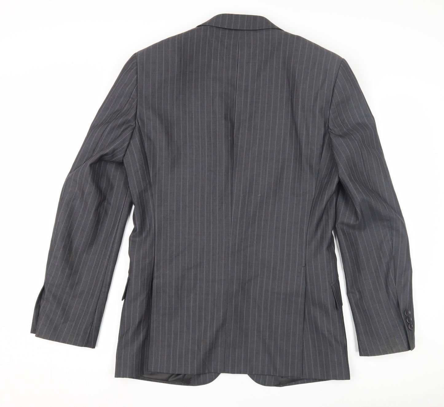 G2000 Men's Grey Pinstripe Blazer Size 48