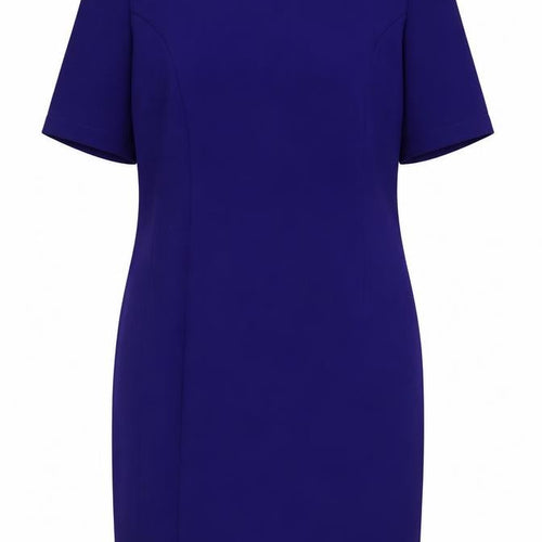 Omiline Women's Purple Sheath Dress Size 16 Workwear