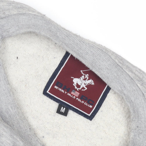 Beverly Hills Polo Club Men's Blue Grey Sweatshirt M