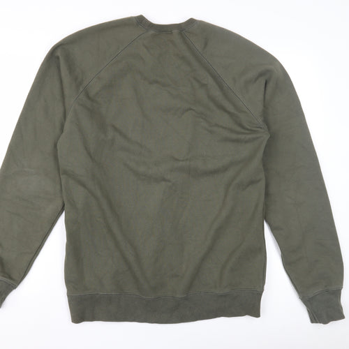 Carhartt Men's Green Sweatshirt L Logo