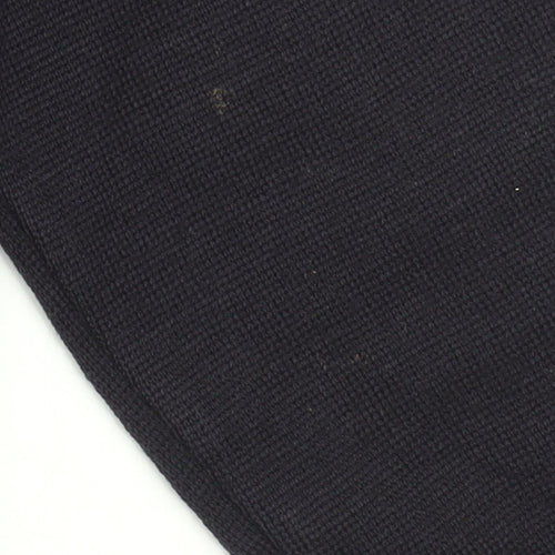 Adolfo Men's Black M Pullover V-Neck Jumper