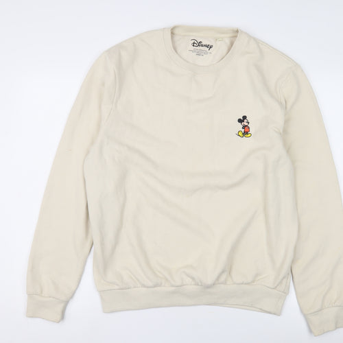 Disney Unisex Beige Pullover Sweatshirt XL