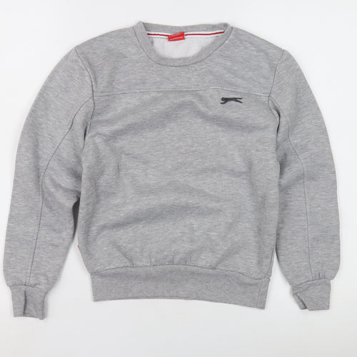 Slazenger Boys Grey Pullover Sweatshirt 7-8 Years