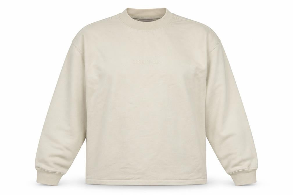 Essentials Women's XS Beige Long Sleeve Sweatshirt