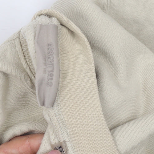 Essentials Women's XS Beige Long Sleeve Sweatshirt