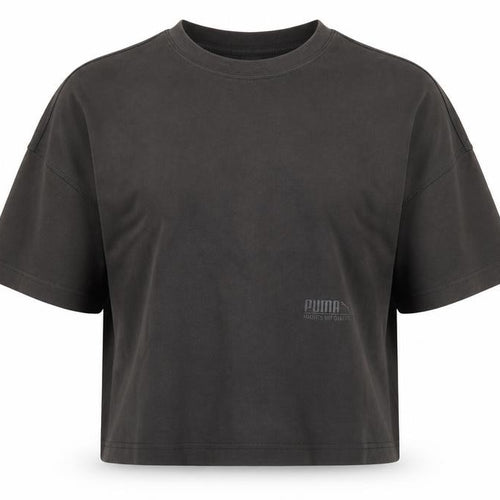 Puma Unisex Adults Black XS Crew Neck T-Shirt