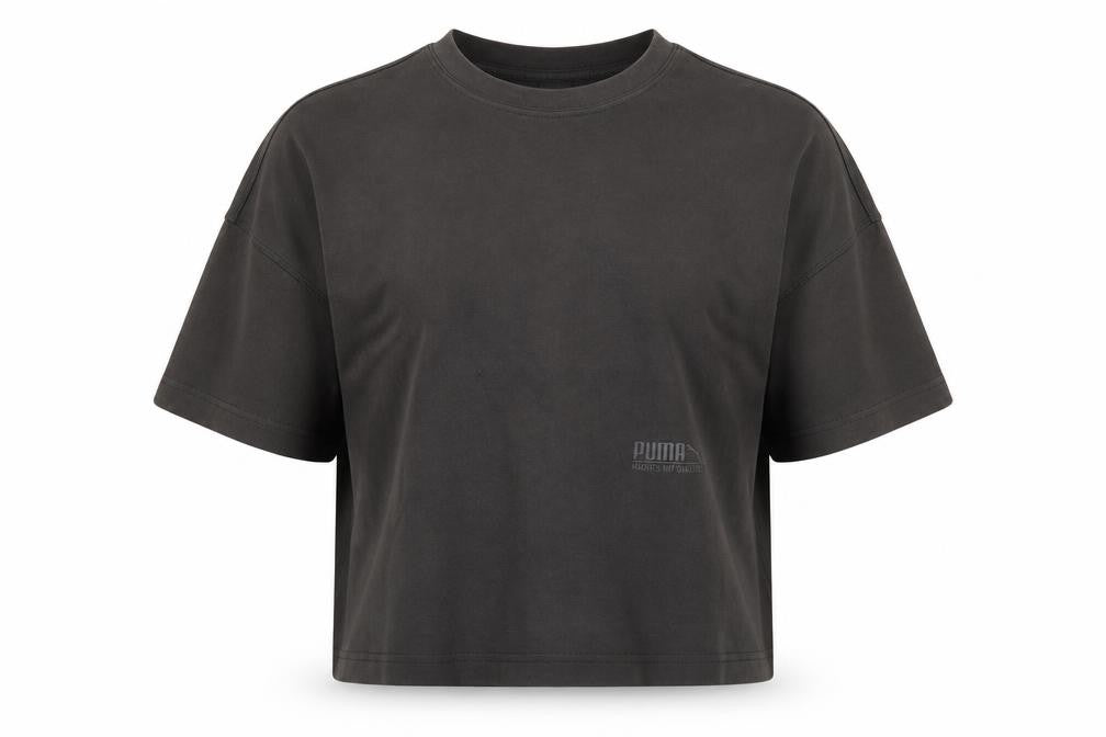Puma Unisex Adults Black XS Crew Neck T-Shirt