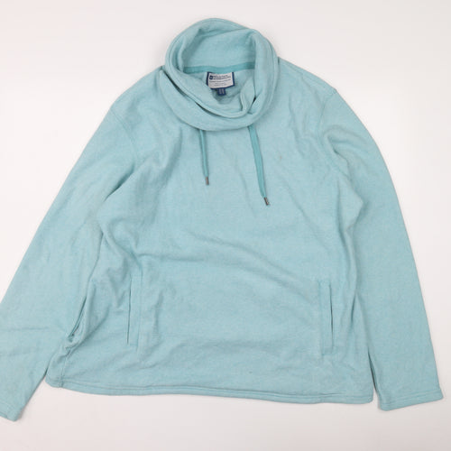 Mountain Warehouse Women's Blue Pullover Hoodie Size 20